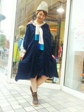 Kaoriさん（レディース・166cm）の夏コーディネート