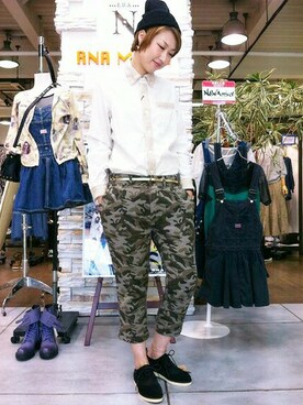 Kaoriさん（レディース・166cm）の秋コーディネート