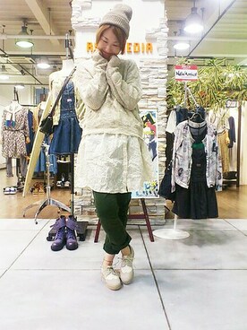 Kaoriさん（レディース・166cm）の秋コーディネート