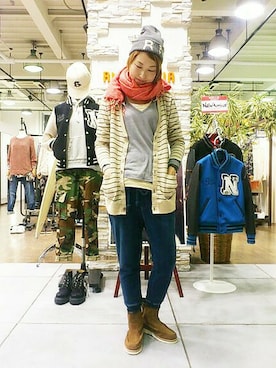 Kaoriさん（レディース・166cm）の秋コーディネート