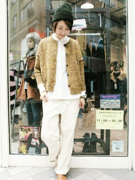 Kaoriさん（レディース・166cm）の冬コーディネート