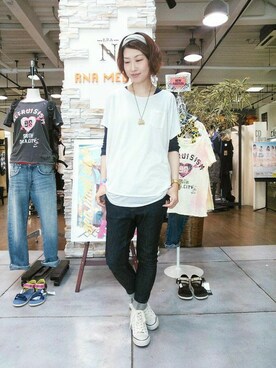 Kaoriさん(レディース・166cm)の夏コーディネート