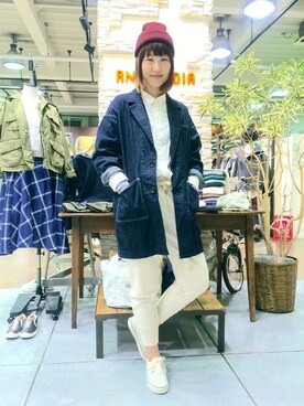 Kaoriさん（レディース・166cm）の春コーディネート