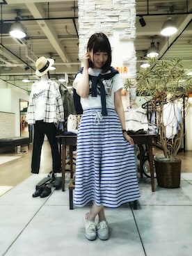 Kaoriさん（レディース・166cm）の春コーディネート