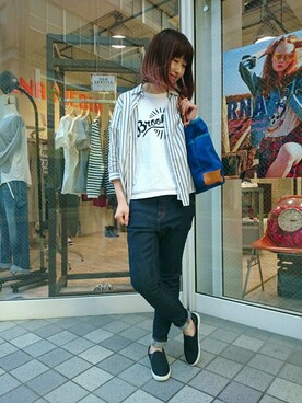 Kaoriさん（レディース・166cm）の春コーディネート