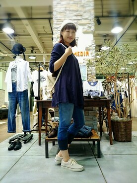 Kaoriさん（レディース・166cm）の春コーディネート