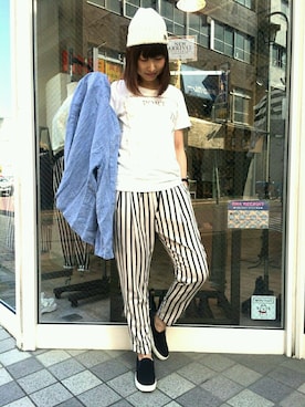 Kaoriさん（レディース・166cm）の春コーディネート