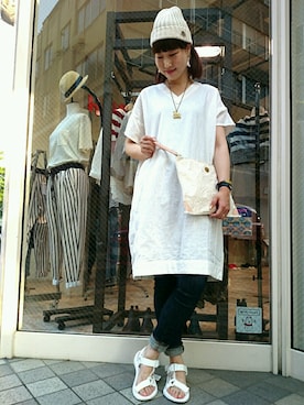 Kaoriさん（レディース・166cm）の春コーディネート