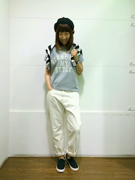 Kaoriさん(レディース・166cm)の夏コーディネート