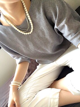 ayakaさん（レディース・153cm）の夏コーディネート