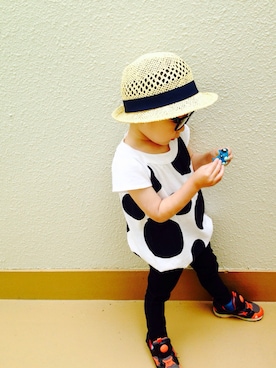 うまくんのかぞくさん（キッズ・90cm）の春コーディネート