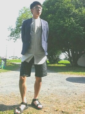 Tatsuyoshiさん（メンズ・171cm）の夏コーディネート