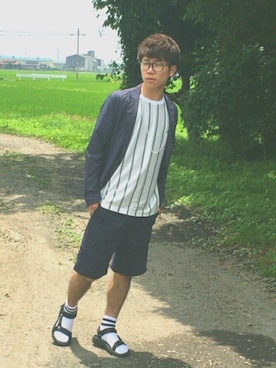Tatsuyoshiさん（メンズ・171cm）の夏コーディネート