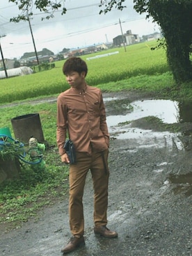 Tatsuyoshiさん（メンズ・171cm）の夏コーディネート