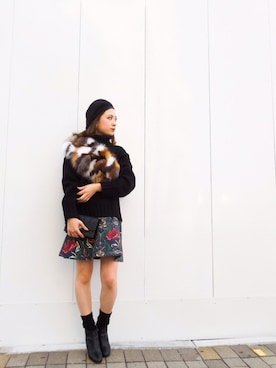 「靴下」｜narcissus 神戸店さん（レディース・158cm）の秋コーディネート