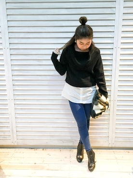 「Narcissus（ナルシス）のアイテム」を使った、narcissus 神戸店さん（レディース・156cm）の秋コーディネート