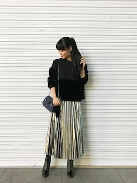 narcissus 神戸店さん（レディース・159cm）の秋コーディネート