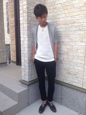 Toshiharuさん（メンズ・174cm）の夏コーディネート