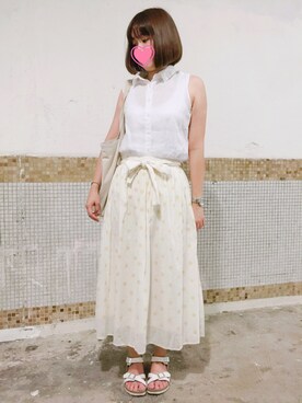 えんさん（レディース・158cm）の夏コーディネート