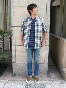 KAMEさん（メンズ・172cm）の夏コーディネート