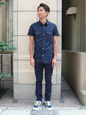 KAMEさん（メンズ・172cm）の夏コーディネート