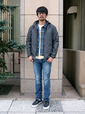 KAMEさん(メンズ・172cm)の秋コーディネート