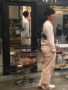 「palace」｜「アイテム（その他）」を使った、並木一樹さん（メンズ・180cm）の春コーディネート