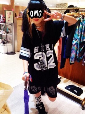 「EWING（ユーイング）のアイテム」を使った、ホウサキさん（レディース・160cm）の秋コーディネート