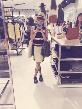「KATIE JUDITHのアイテム」を使った、ALian エリアンさん（レディース・158cm）の春コーディネート