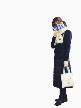 choucoさん（レディース・151cm）の冬コーディネート