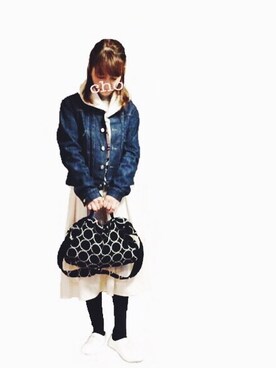 choucoさん（レディース・151cm）の冬コーディネート