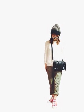 choucoさん（レディース・151cm）の冬コーディネート