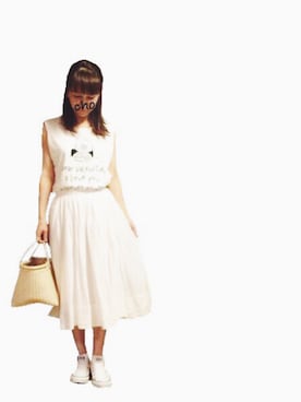 choucoさん（レディース・151cm）の夏コーディネート