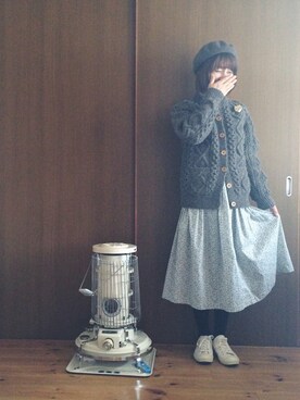 「I am I （アイアムアイ）のアイテム（アクセサリー）」を使った、choucoさん（レディース・151cm）の冬コーディネート