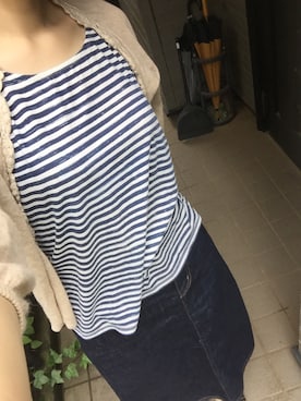 「ILIMA（イリマ）のアイテム（サンダル）」を使った、Mamiさん（レディース・167cm）の夏コーディネート