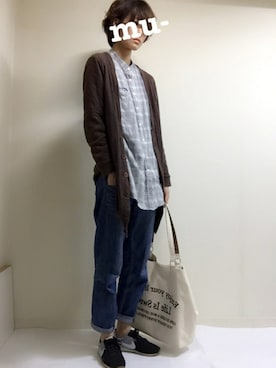 mu-さん（レディース・171cm）の秋コーディネート