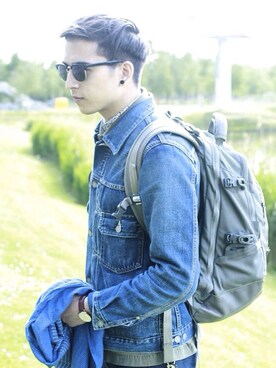 「Daniel Wellington」｜Diaz さん（メンズ・183cm）の夏コーディネート