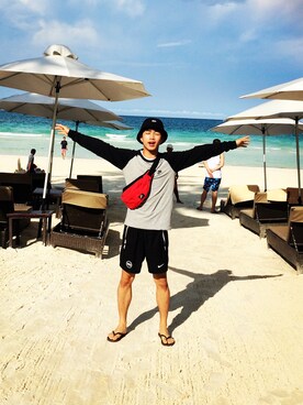 「boracay」｜쿨키즈さん（メンズ・170cm）の夏コーディネート
