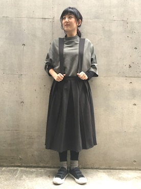 「I am I （アイアムアイ）のアイテム」を使った、Yui Takataさん（レディース・160cm）の秋コーディネート