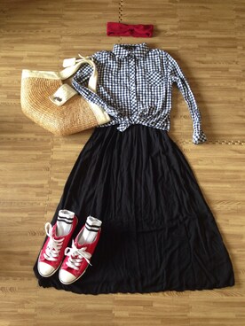 smilemiさん（レディース・162cm）の夏コーディネート