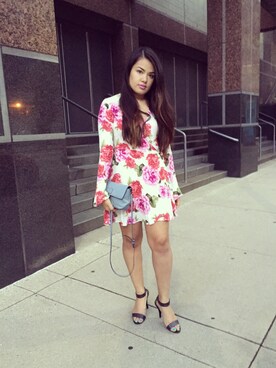 「Mossimo（モッシモ）のアイテム（シューズ）」を使った、Lianna Nguyen さん（レディース・170cm）の夏コーディネート