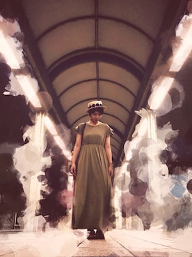 「EUGENIA KIM（ユージニアキム）のアイテム」を使った、のぐちさん（レディース・163cm）の夏コーディネート