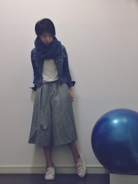 「着まわししすぎてごめんなさい」｜のぐちさん（レディース・163cm）の秋コーディネート