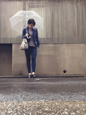 「muubaa（ムーバー）のアイテム」を使った、のぐちさん（レディース・163cm）の秋コーディネート