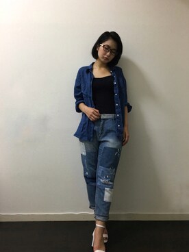 のぐちさん(レディース・162cm)の夏コーディネート