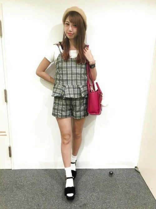 あきりん Heather ラフォーレ原宿 Heatherのキャミソールを使ったコーディネート Wear