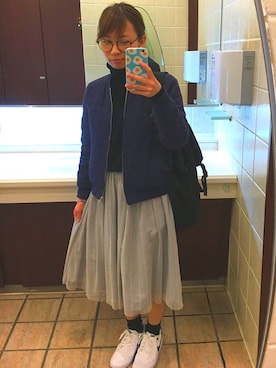 m.oさん（レディース・153cm）の冬コーディネート