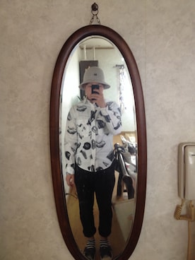 「adidas（アディダス）のアディダス オリジナルス adidas Originals STREET LS SHIRT（シャツ/ブラウス、ホワイト系）」を使った、すけさん（メンズ・165cm）の春コーディネート