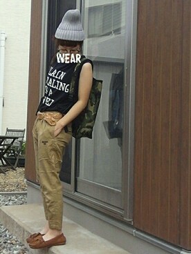 しぃさん（レディース・151cm）の夏コーディネート