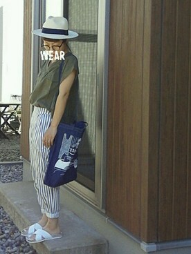 しぃさん（レディース・151cm）の夏コーディネート